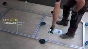 how to install neolith flooring and