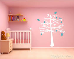 Fruit Tree Wall Decal Can Install Shelves