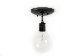 Minimalist Black Ceiling Light Fixture Industrial Style
