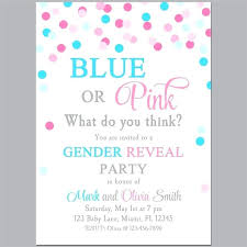 Gender Reveal Invitation Maker You Get Ideas From This Site