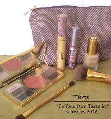 unboxing tarte be your own tartetist