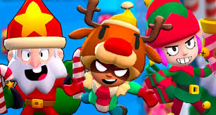 He has low health but a high damage output. New Brawl Stars Christmas Skins And Cards Penny Desenhos Natal