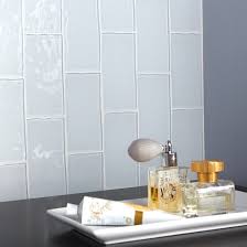 Daltile 3 In X 6 In White Glass Wall