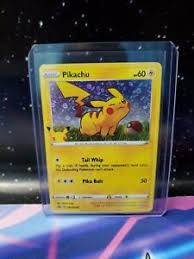 Maybe you would like to learn more about one of these? 2020 Pokemon 25th Anniversary Stamped Pikachu Promo Holo Foil Card Swsh039 X1 Ebay