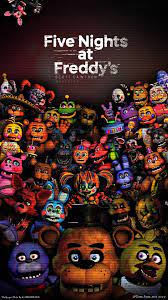 This was the endgame to my recent fnaf pictures. Fnaf Group Wallpaper By Garebearart1 On Deviantart Fnaf Freddy Fnaf Fnaf Wallpaper
