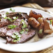 cook flank steak at a low rature