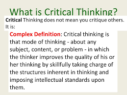 Critical Thinking  Exercises  Activities   Strategies