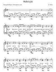 Hallelujah laolam esc 1979 sheet music for piano. Hallelujah Leonard Cohen Free Sheet Music Hallelujah Sheet Music Sheet Music Free Sheet Music