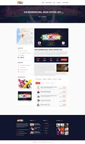 Confest Multi Purposes Event And Conference Psd Template