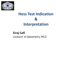 Hess Test