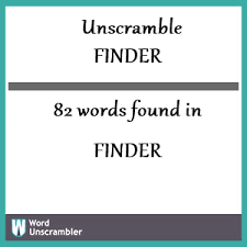unscramble finder unscrambled 82
