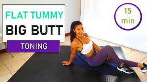 flat tummy and big workout abs