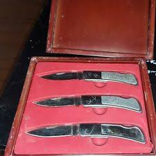That is a kershaw knife tho, not winchester. Winchester 2006 Wildlife Series Ersatz Scrimshaw Knife Set For Sale Online Ebay