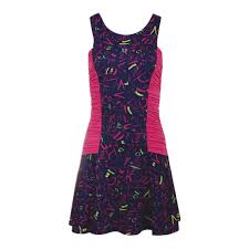 Eleven Womens Fortissimo Tennis Dress Prima Donna And Pink Print
