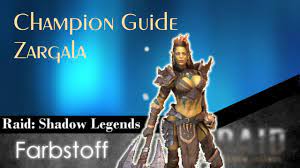 Raid: Shadow Legends - Champion Guide - Zargala - YouTube