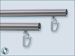 aluminum rails curtain rail made of