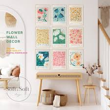 Flower Market Print Set Of 9