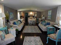 single wide mobile home living rooms