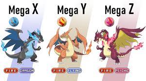 All 24 Starters Pokémon Mega X/Y/Z Evolve (Gen 1 to Gen 8) - YouTube