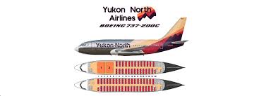 boeing 737 200c bare metal yukon