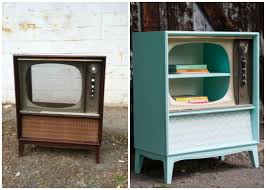 The tv stand console has a simple and stylish design. How To Upcycle Your Old Tv 5 Diy Projects Somewhat Simple