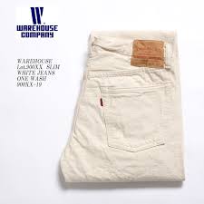 Slim Jeans Denim Made In Warehouseware House Lot 900xx Slim White Jeans One Wash 900xx 19 Domestic Production Japan