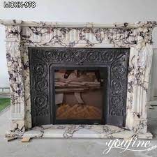 Luxury Custom Antique Marble Fireplace