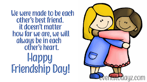 Aaj kon sa day hai: Happy Friendship Day Wishes Messages Friendship Day Gif
