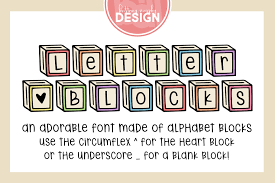 letter blocks makerstype