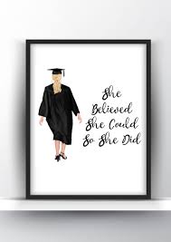 Everything is available to read right on your. Graduation Gift She Believed She Could So She Did White Woman Printable Wall Art Shark Printables