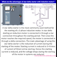 star delta starter with induction motor
