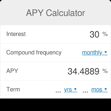 Apy Calculator Annual Percentage Yield Omni