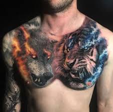 The chest is also one of the most prime spots for tattoos and it is ideal for larger. 250 Mens Chest Tattoo Pieces Designs Ideas 2021 Images Gallery