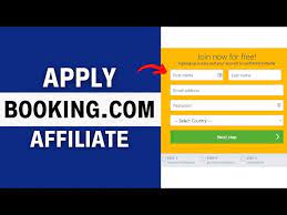 how to apply for affiliate on booking