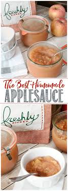 homemade applesauce slow cooker or
