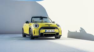 Yellow MINI Cooper S Cabrio 2021 4K 5K HD Cars Wallpapers | HD Wallpapers |  ID #61619