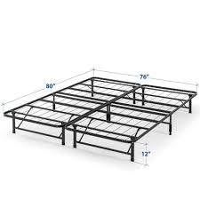 simple easy bifold metal bed frame