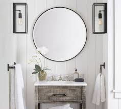 Shop our vintage inspired bathroom storage options to help save space. Circular Bathroom Mirrors Image Of Bathroom And Closet