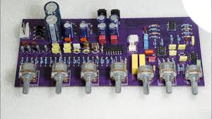 Stereo tone control with line in + microphone mixer. 2 1 Preamp Tone Control Circuit Pcb Design Youtube