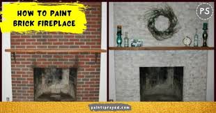 How To Paint Brick Fireplace Paint