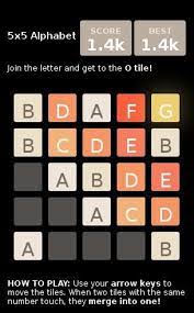 Merge identical letter blocks by moving them in any direction with the help of arrow keys or swiping your finger on the screen or swiping mouse pointer. 2048 Alphabet Game R 2048