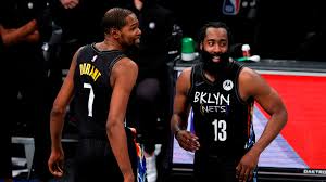 I feel like the nets offense when kyrie gets back is going to be wild. James Harden And The Brooklyn Nets After The Win Against The La Clippers We Use The Games To Get To Know Each Other And Grow As A Team Nba Com Spain