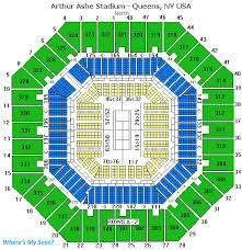 Arthur Ashe Stadium Queens Ny Seating Chart View