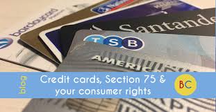 credit cards section 75 and your