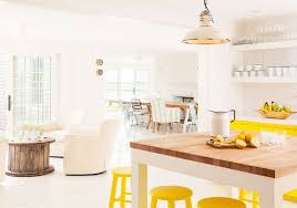 decorate with yellow in the kitchen