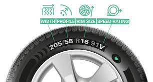 how to read your tyre size what tyre