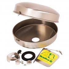 stainless steel bowl and dust cover kit