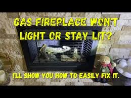 Gas Fireplace Won T Stay Lit Fireplace