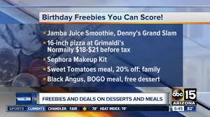 your birthday with these freebies