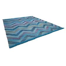 12x14 blue contemporary area rug 35539